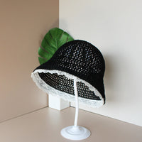 Women's Fashion Simple And Versatile Lace Hollow Fishing Hat