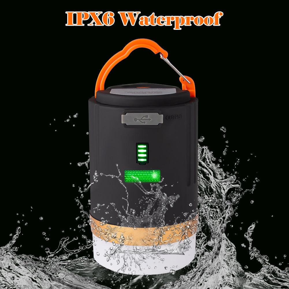 Lampe de camping rechargeable Lampe de tente à LED étanche