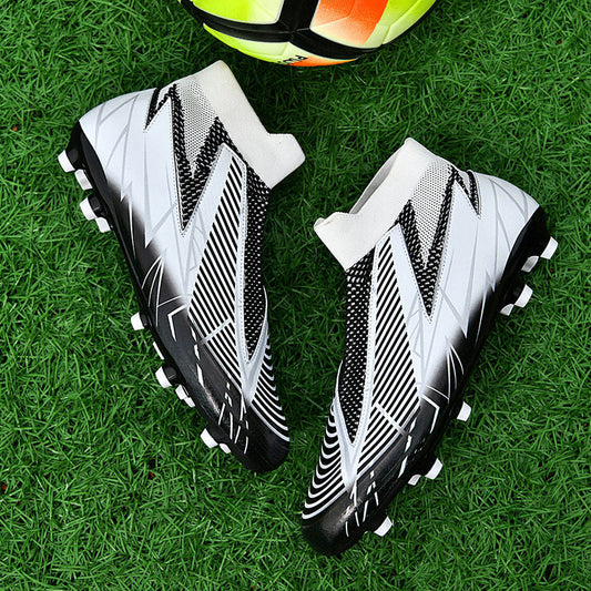 Chaussures de football pour hommes sans lacets, sans chaussettes, sans attaches