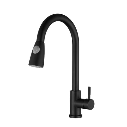 304 Stainless Steel Pull-Out Kitchen Faucet