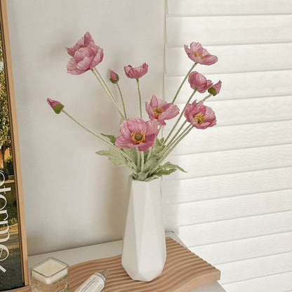 Tulip Vase Creative Living Room Flower Arrangement White Flower Device