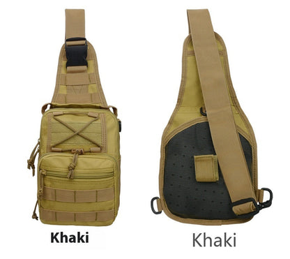 Men's Oxford Cloth Camouflage Waterproof Shoulder Messenger Bag