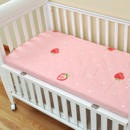 Baby's bed cotton bed sheet baby's mother and baby's products ins children's cartoon bed cover