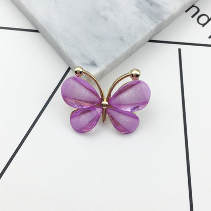 Diy Alloy Jewelry Accessories Crystal Butterfly Apple Mobile Phone Case
