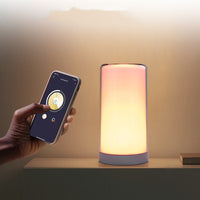 Lámpara de noche inteligente de ambiente con luz de color
