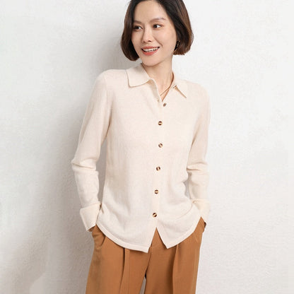 Loose Temperament Versatile Inner Match Lapel Loose Fashion Coat