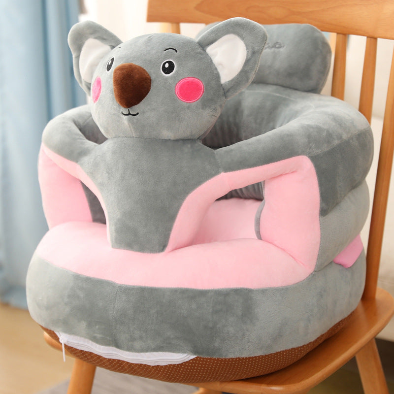 Jouets en peluche mignons anti-basculement pour bébé apprenant à s'asseoir sur le canapé