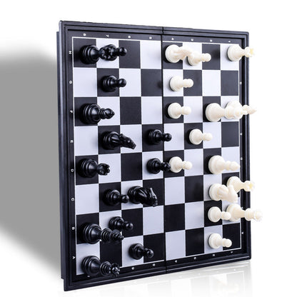 Ajedrez, Damas y Backgammon Magnéticos Tres en Uno