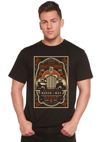 Vintage Car Spun Bamboo® Men's Bamboo Viscose/Organic Cotton Short Sleeve Graphic T-Shirt