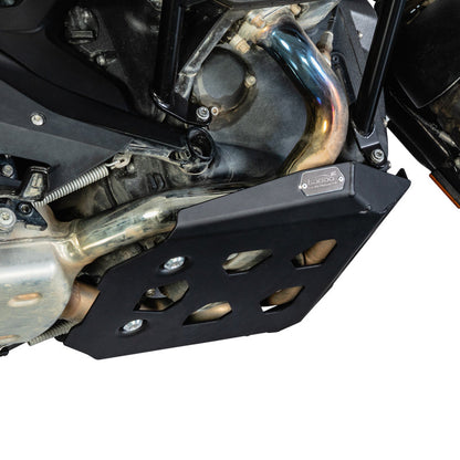 LOBOO Engine Guard for BMW R1300GS / R1300GS Adventure – 4 mm Aluminum Alloy Skid Plate, Anodized Surface, Vibration Damping Design