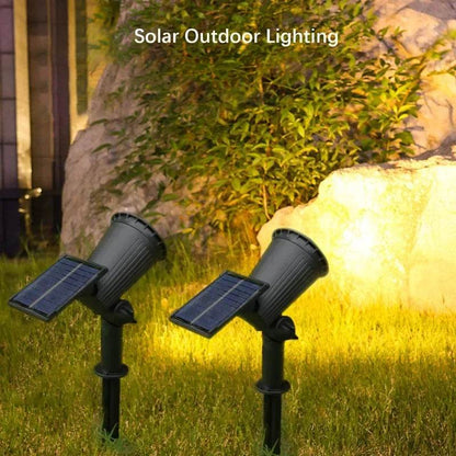 9 LED Solar Spotlights – Waterproof Outdoor Garden & Patio Lights