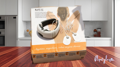 Nouvel appareil de massage électrique vibrant pour le cou et le dos, instrument de relaxation par stimulation musculaire pour les soins du cou et du dos