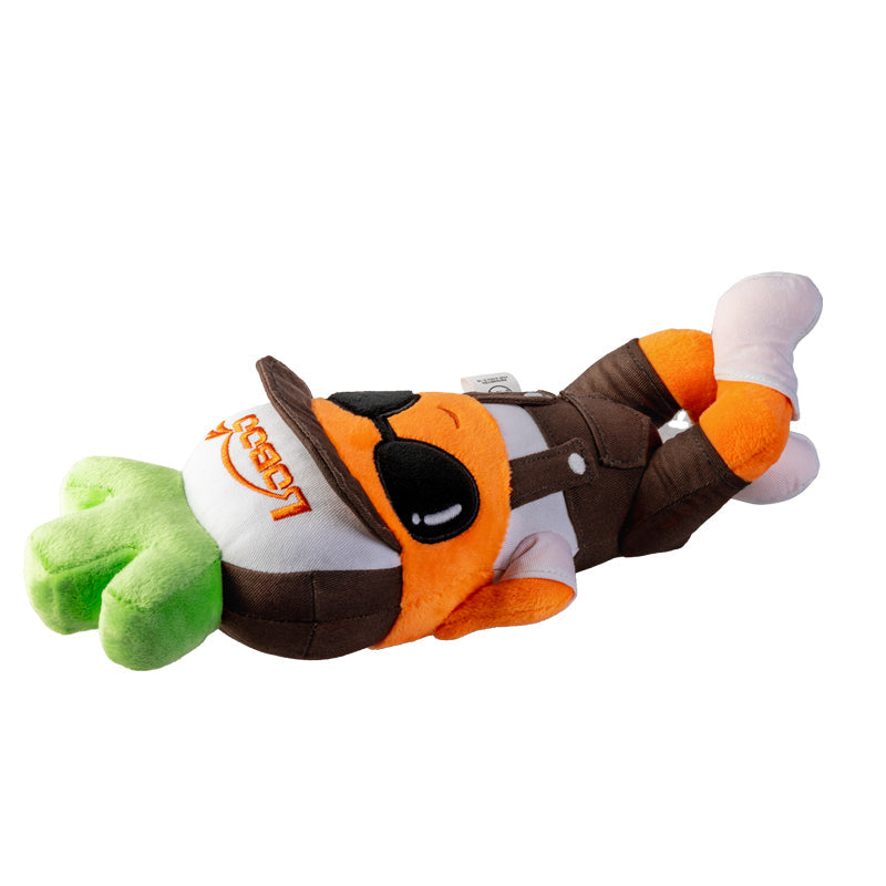 LOBOO Plush Motorcycle Mascot - Fun Bike Decoration & Rider Gift