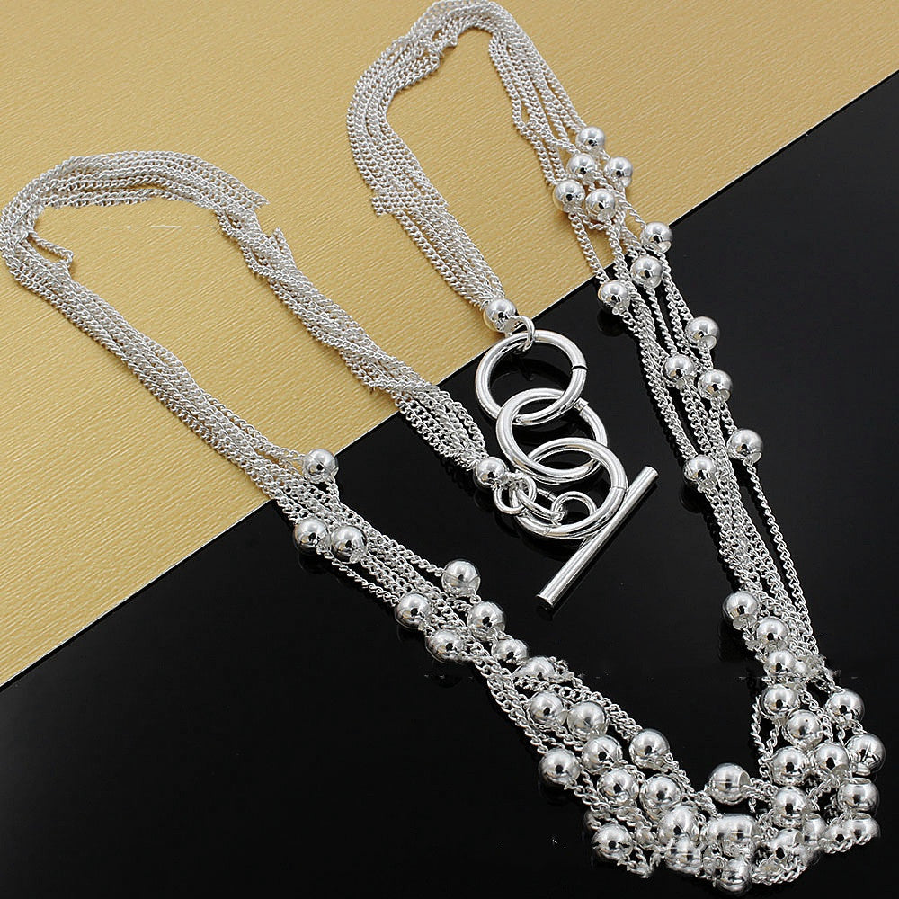 Bead Necklace Jewelry Electroplating