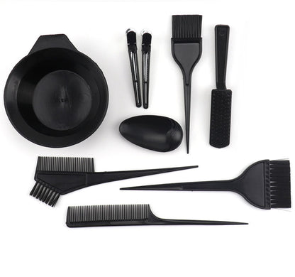 Hair Color Tool Set 11 Pieces Hair Salon Comb Brush Disposable
