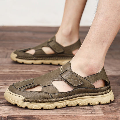 Soft Bottom Sandals Outdoor Sports Two-way Wear Men's Breathable Shoes