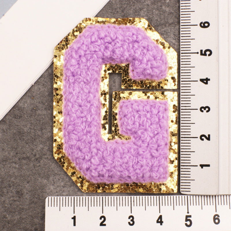 26 Patchs de Vêtements Brodés avec Lettres