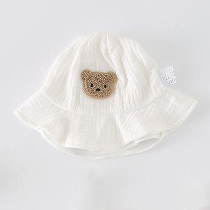 Newborn Baby Summer Gauze Models Long-sleeved Men And Women Hat 0 Full Months 3-6 Thin Section
