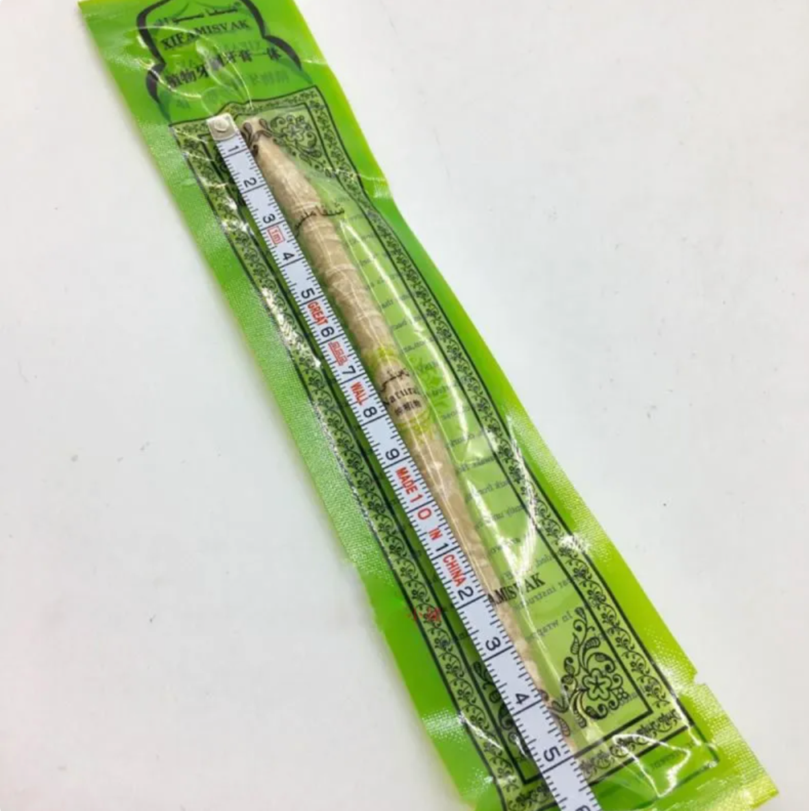 Bâtonnet de Miswak pour le nettoyage des dents – Brosse à dents naturelle en bois pour l'hygiène buccale quotidienne et une haleine fraîche