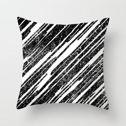 Housse de coussin de canapé abstraite géométrique moderne pour articles ménagers automobiles