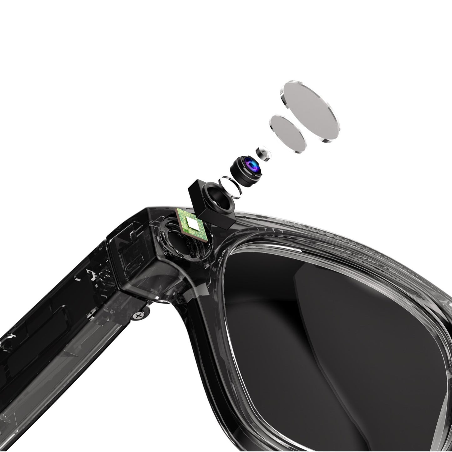 AI Camera Smart Glasses – HD Video, Voice Calls, Translation & Object Recognition | Smart Wearable Tech
