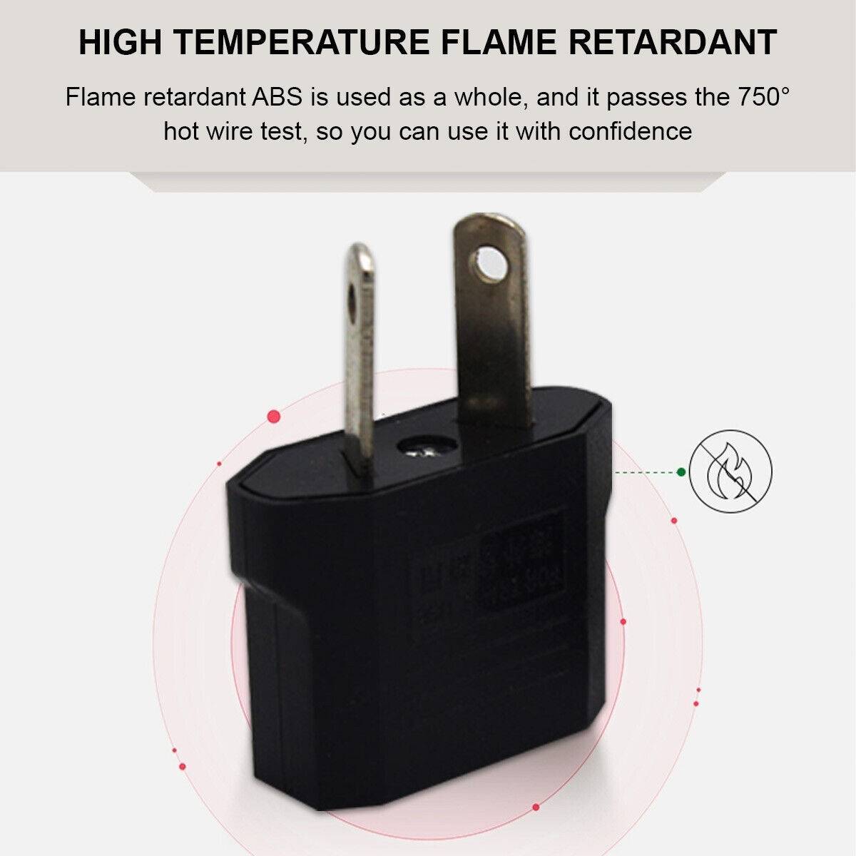 2x Us Travel Adapter Essential