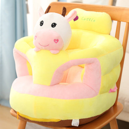 Jouets en peluche mignons anti-basculement pour bébé apprenant à s'asseoir sur le canapé