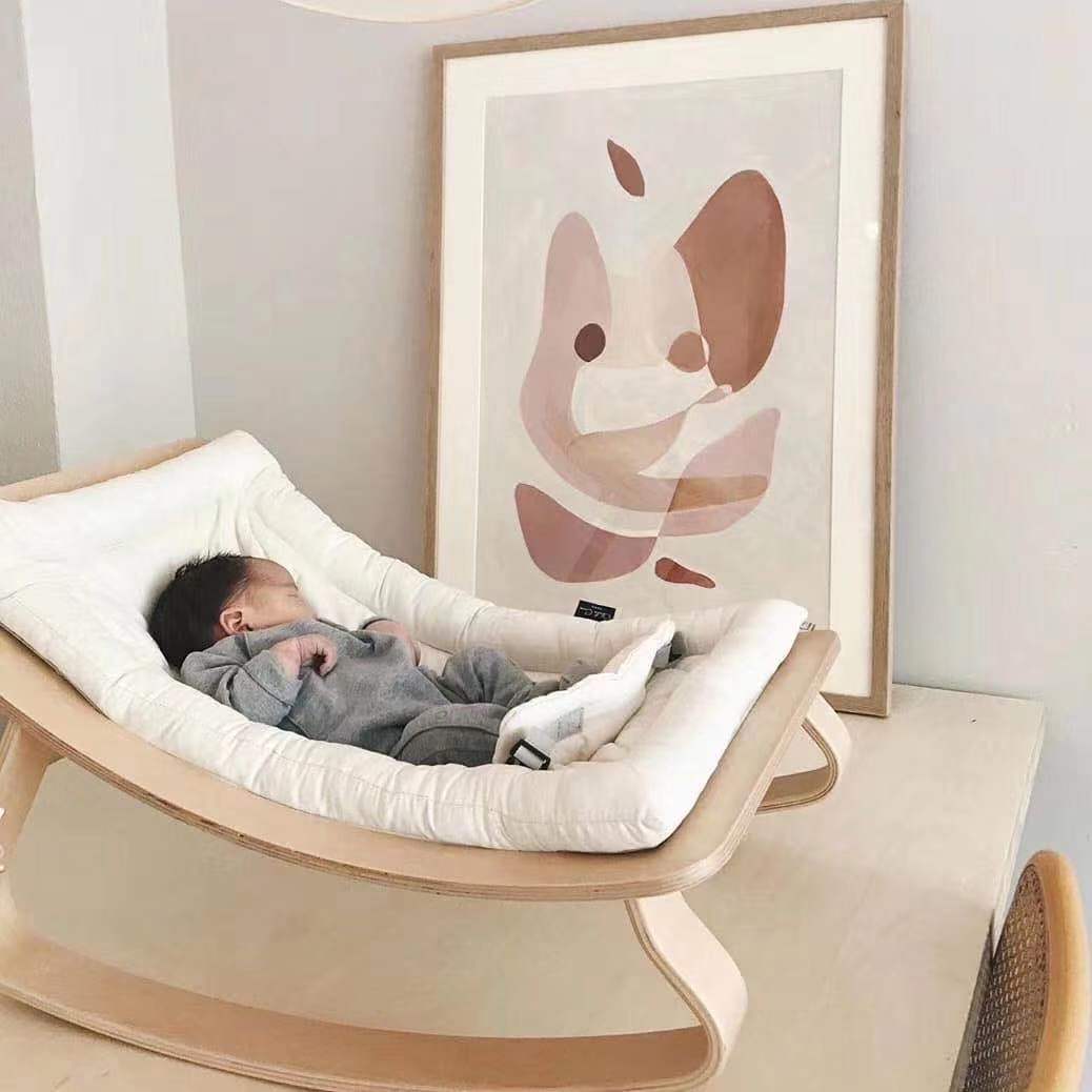 Angelnaco Fauteuil à bascule pour bébé Couffin Produit fantastique Fauteuil à bascule Style Ins
