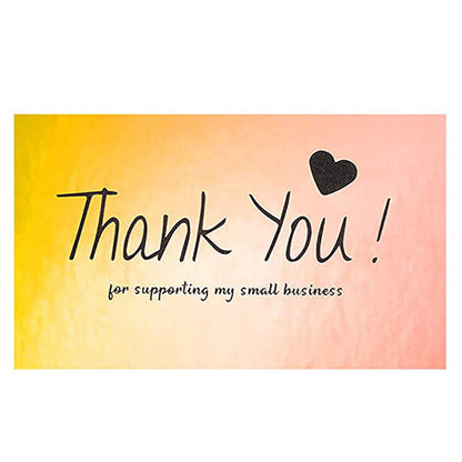 English Holiday Thank You Simple And DIY Creative Greeting Card