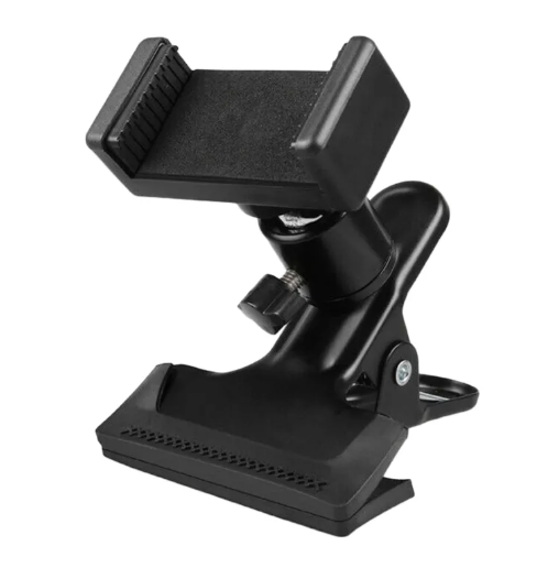 Adjustable Guitar Phone Clip Stand – Secure Smartphone Mount for Musicians, Streaming & Content Creation