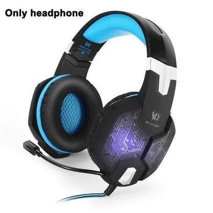 G1000 Gaming Headset with Microphone – Immersive Stereo Sound for PC, PS4 & Xbox