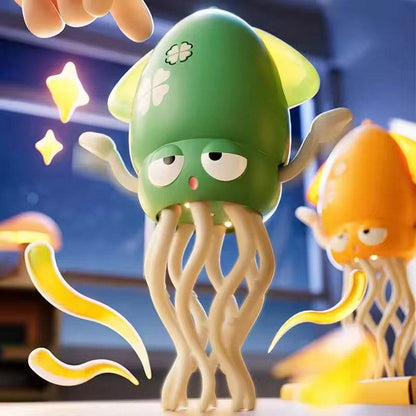 Electric Dancing Octopus Toy – Obstacle Avoidance, LED Lights, Music & Swing for Kids and Gifts