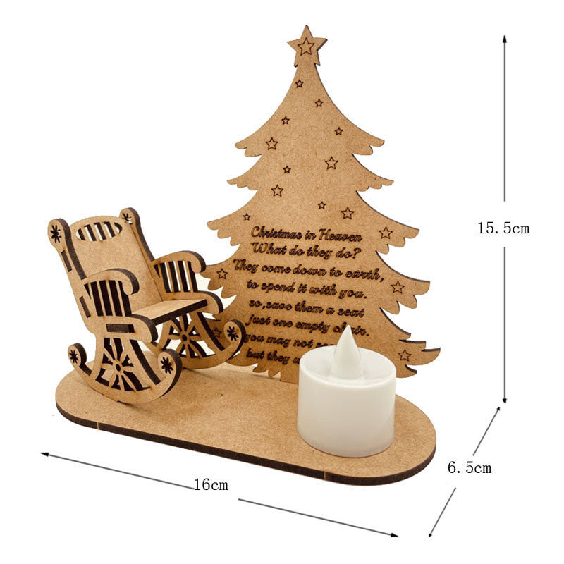 Le fauteuil à bascule de Noël de Wooden Furniture Heaven