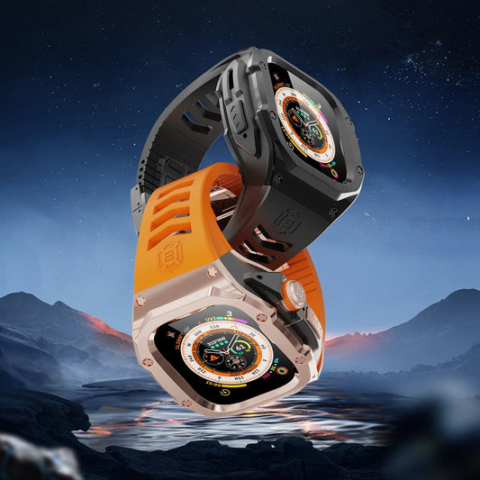 Watch Ultra de 49 mm, carcasa protectora metálica personalizada, modificada y resistente a caídas