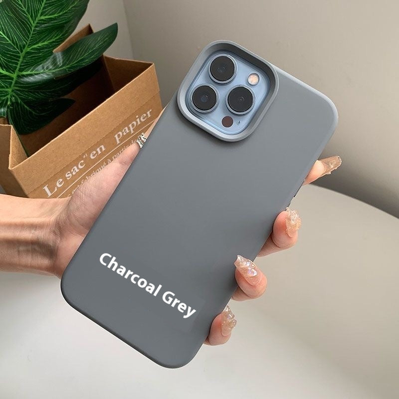 Liquid Silicone Full-Coverage iPhone 16 Case – Camera Protection, Anti-Fingerprint | 18 Colors