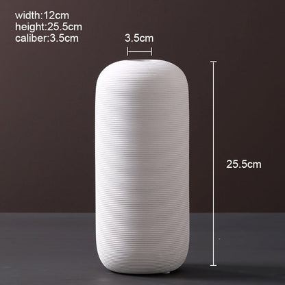Vase Decoration Home Nordic Scandinavian Style Ceramic Vase Decorative Vases Modern Living Room Decoration Modern Home Decor