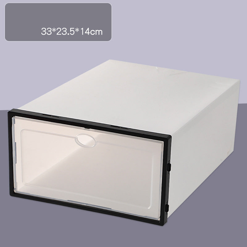 Caja engrosada de almacenamiento de zapatos concha