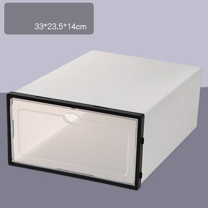 Caja engrosada de almacenamiento de zapatos concha