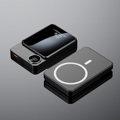 Ultra-thin Magnetic Wireless Power Bank Fast Charging Mobile Power Supply