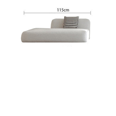 Sofá modular minimalista italiano para sala de estar nórdica
