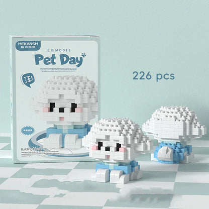 18 in 1 Pet Animal Building Blocks Set | Kids Educational Toy