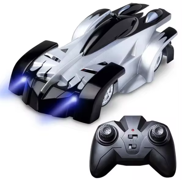 RC Wall Climbing Car Infrared Laser Tracking Remote Control Stunt Toy