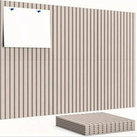 6 panneaux muraux en feutre pour bureau, alternative grand tableau en liège, réduisant le bruit, pour affichage, tableau perforé, mémo photo, pour la maison