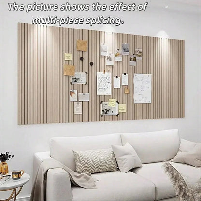 6 panneaux muraux en feutre pour bureau, alternative grand tableau en liège, réduisant le bruit, pour affichage, tableau perforé, mémo photo, pour la maison