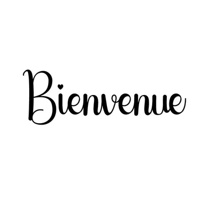 French Wedding Directional Sign Stickers | Baptism Party Personalized Vinyl Decals
