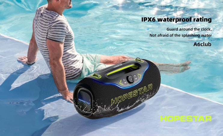 200W Wireless Party Bluetooth Speaker with One Microphone