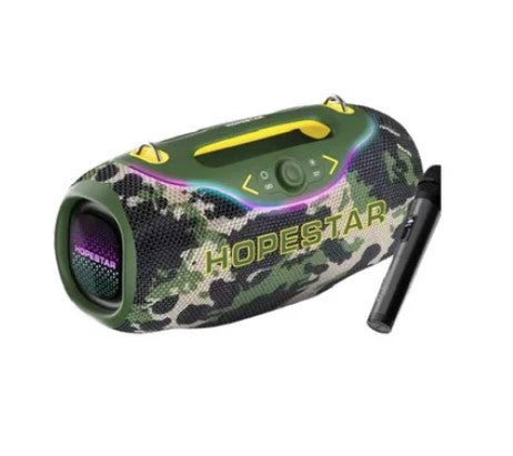 200W Wireless Party Bluetooth Speaker with One Microphone
