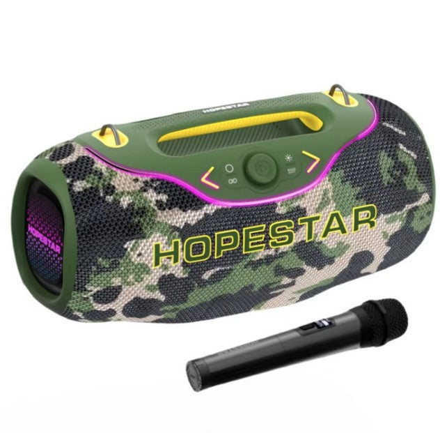 200W Wireless Party Bluetooth Speaker with One Microphone