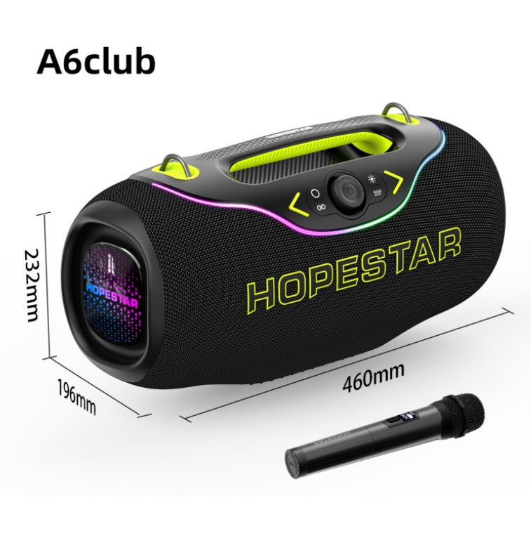 200W Wireless Party Bluetooth Speaker with One Microphone