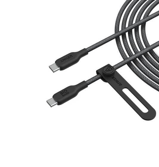 Cable USB C a USB C Anker <b>543</b> (240 W, 3 m)